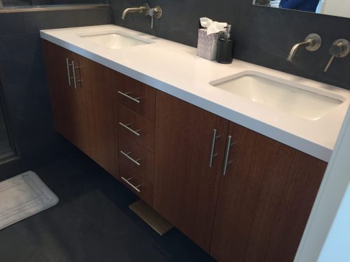 Walnut Vanity